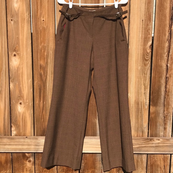 Anthropologie Pants - Anthro Elevenses Wool Wide Leg Trousers Size 8